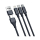 3mk Hyper Cable 3in1 A/C to C/Micro/Lightning 1.5m black - 1228073 - zdjęcie 2
